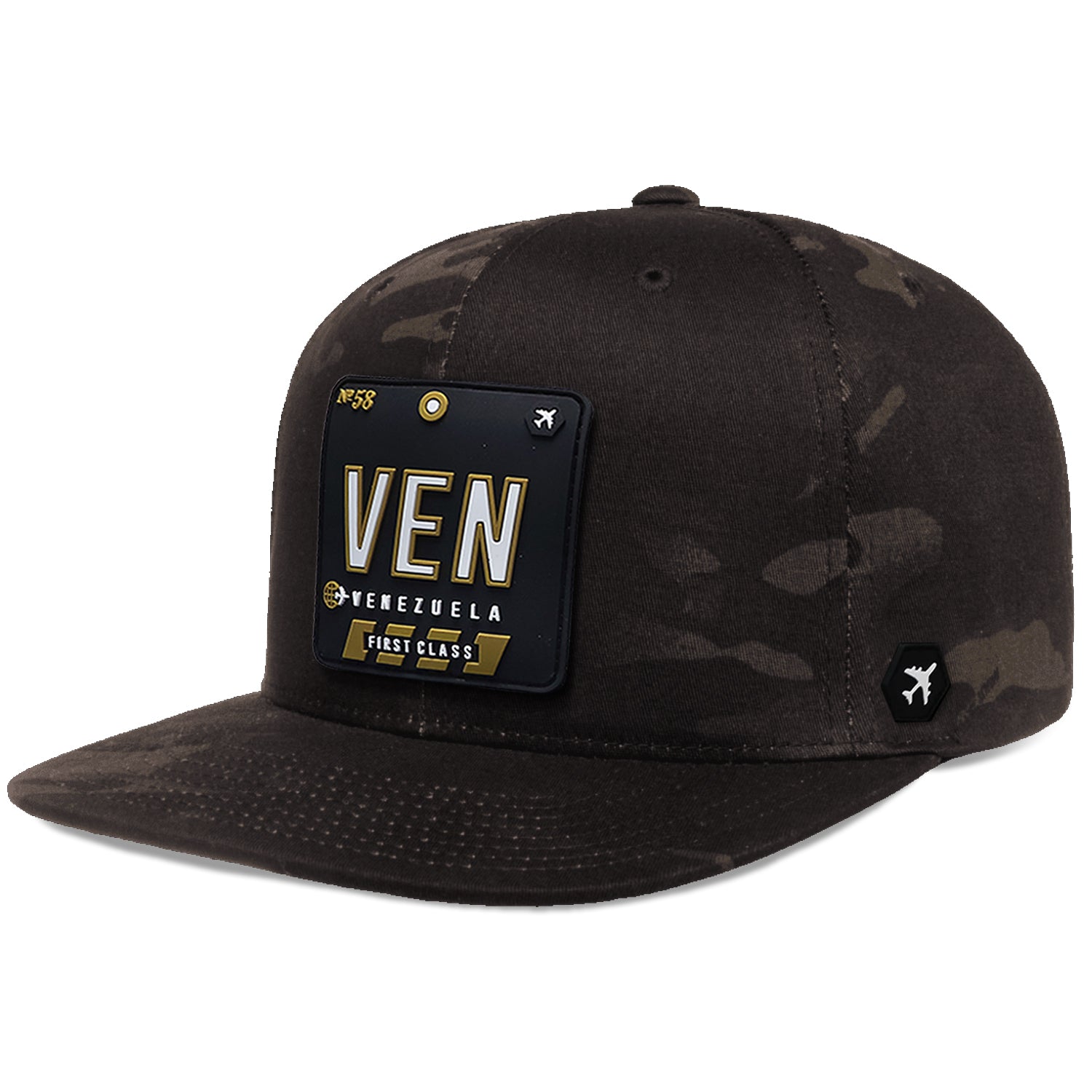 VEN - Venezuela Flat Snapback Dark Camo