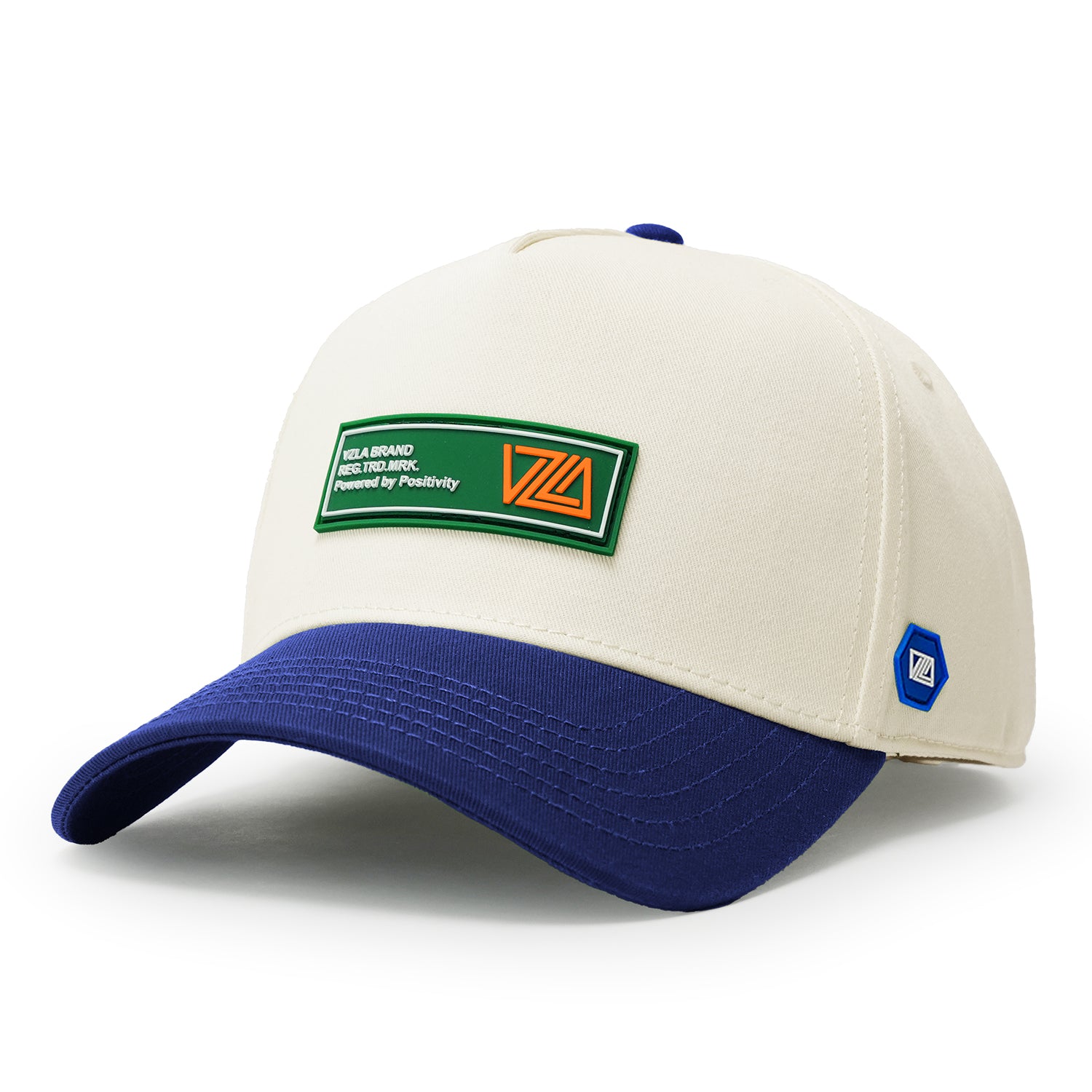 VZLA Frame Cap - Natural/Royal