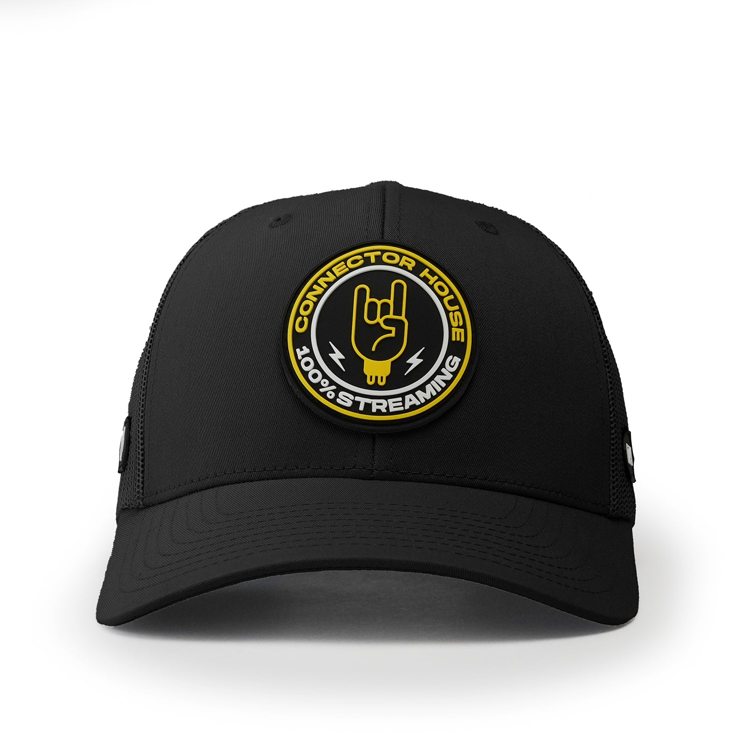 Connector House Trucker Hat Black