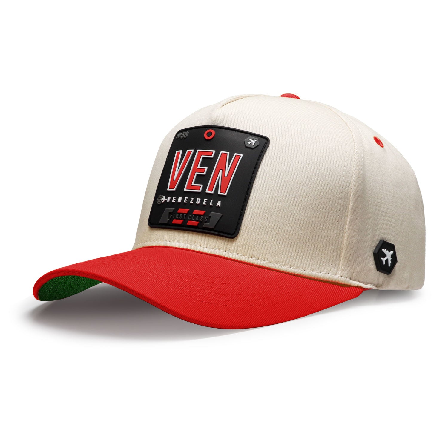 VEN Classic Cap - Natural/Red