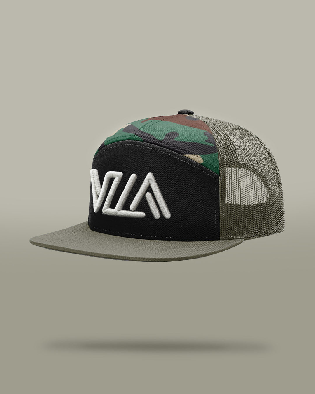 VZLA 7 Panel Camo - Black
