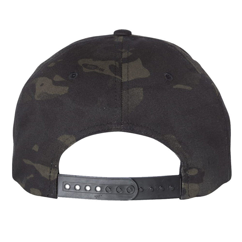 VZLA Dark Camo Flat Bill Snapback Hat