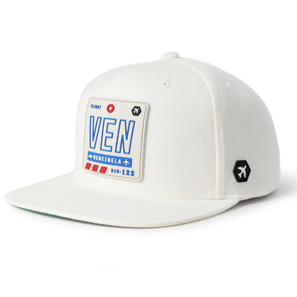 VEN - Venezuela Flat Snapback White/Snow