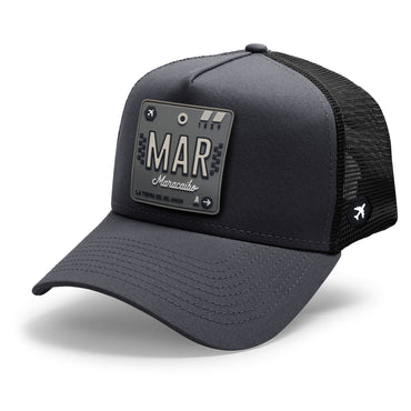 NEW ERA⚡MAR - Maracaibo Grey Trucker Hat