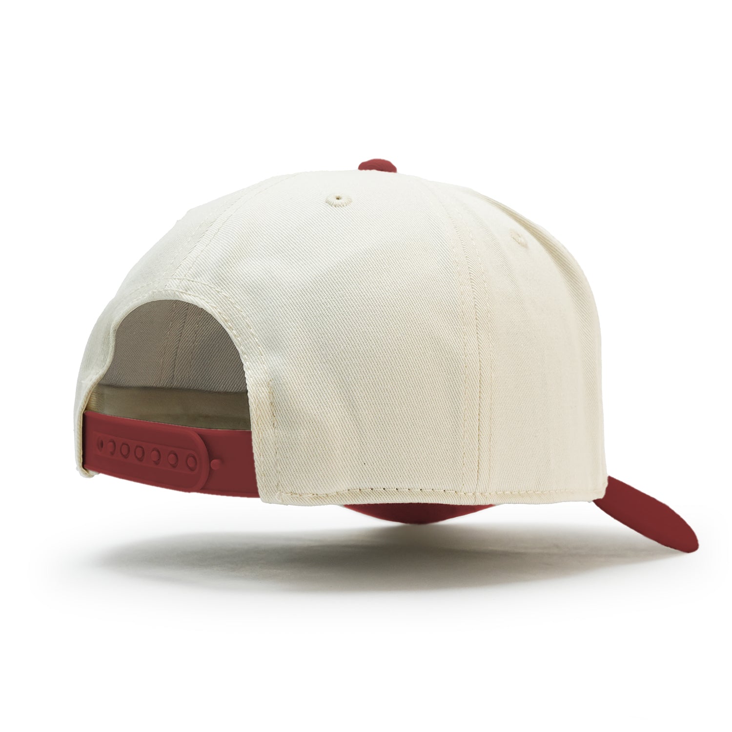 VZLA 3D Frame Cap - Natural/Maroon