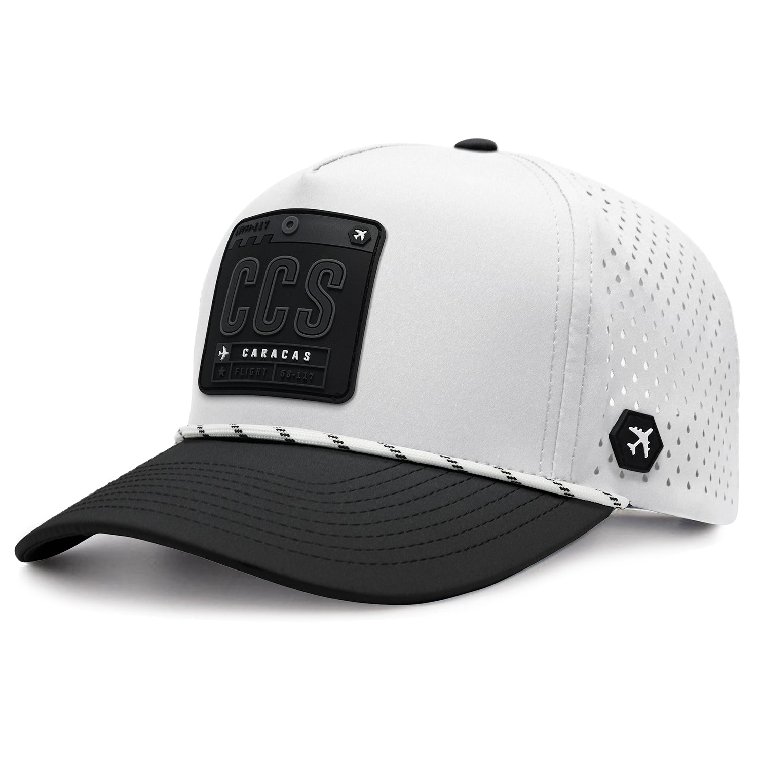 Caracas - Performance Stamps - White/Black