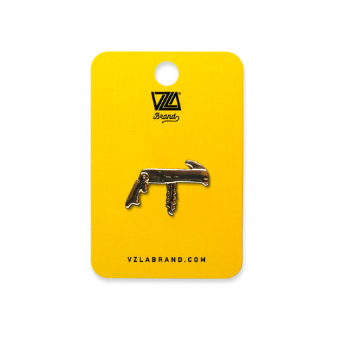 VZLA Wine Opener Pin