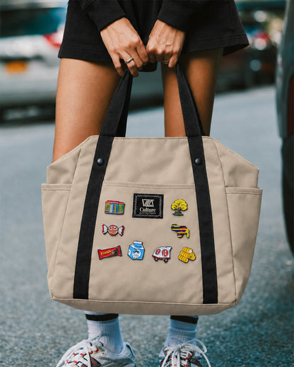 VZLA Matte Oxford Tote