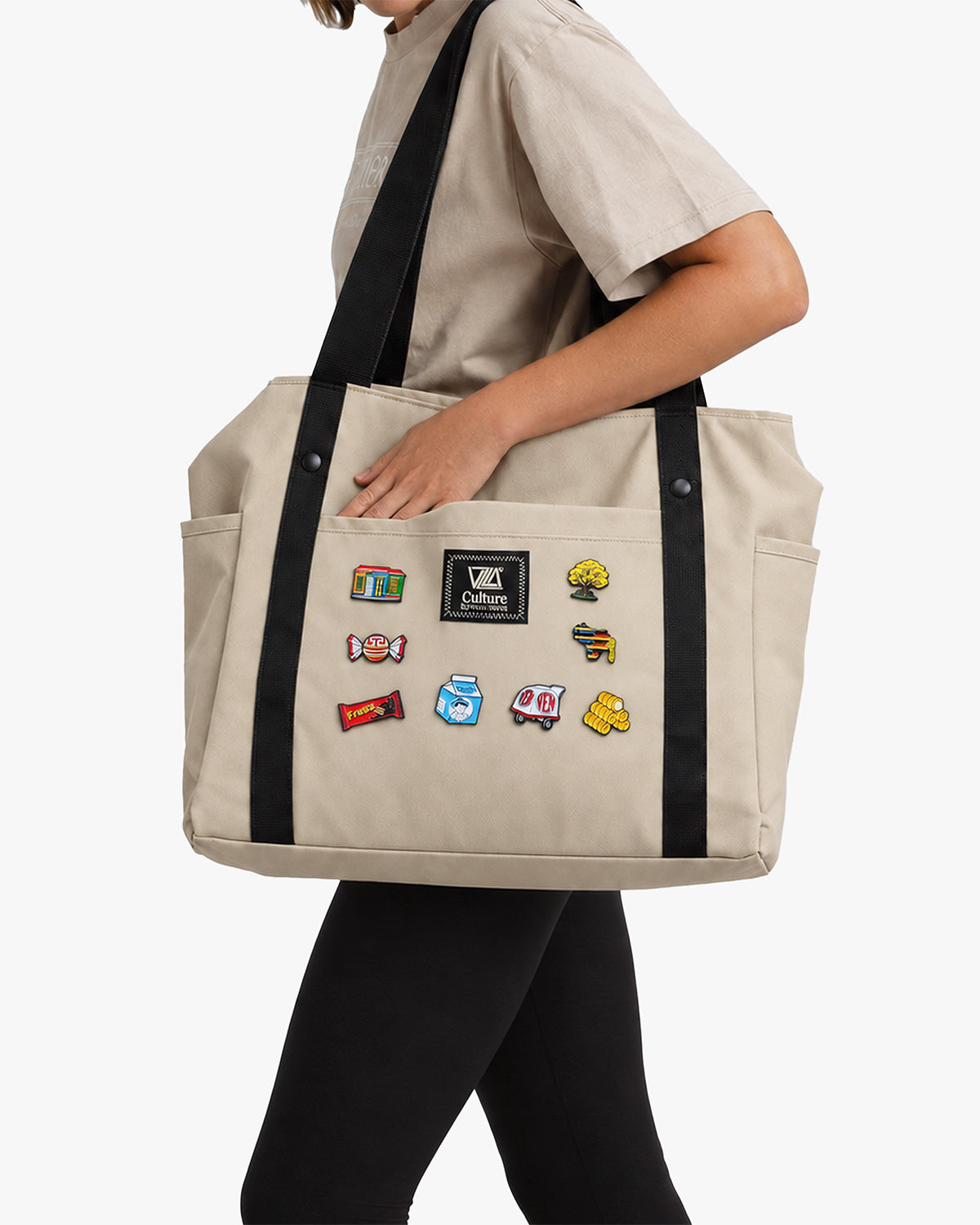 VZLA Matte Oxford Tote