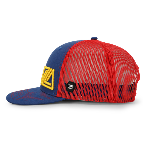 VZLA Trucker Hat (Tricolor)