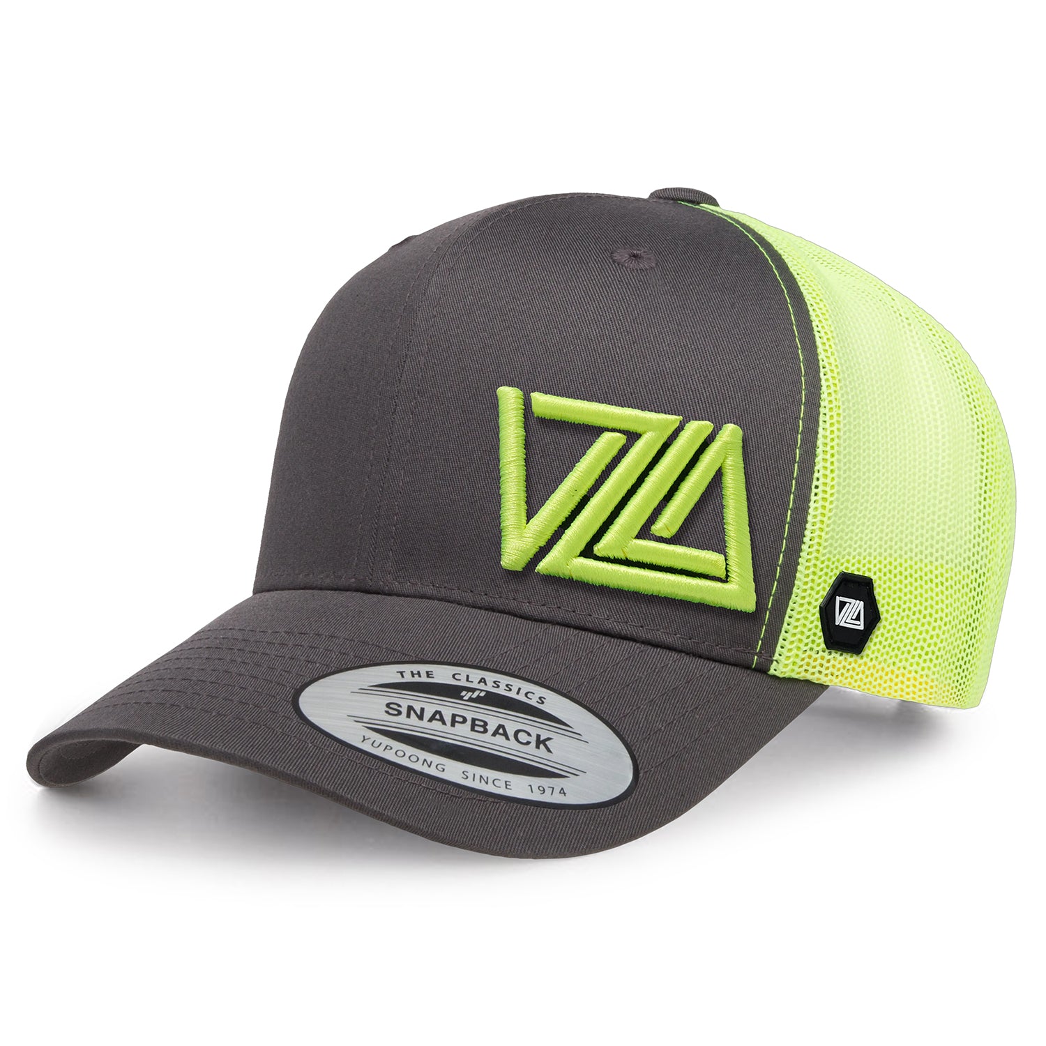 VZLA Trucker Hat (Neon Green) – VZLA Brand