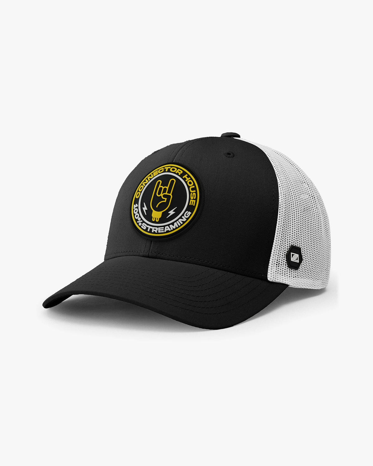 Connector House Trucker Hat Black