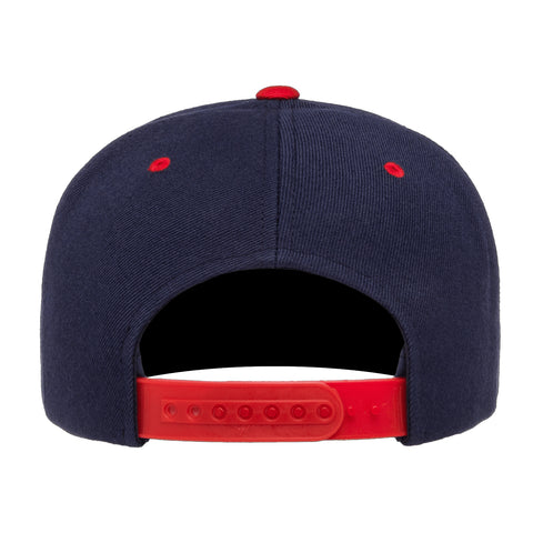 VZLA Flat Snapback Navy/Red