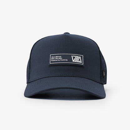 VZLA Atelier Canvas Trucker Hat - Navy