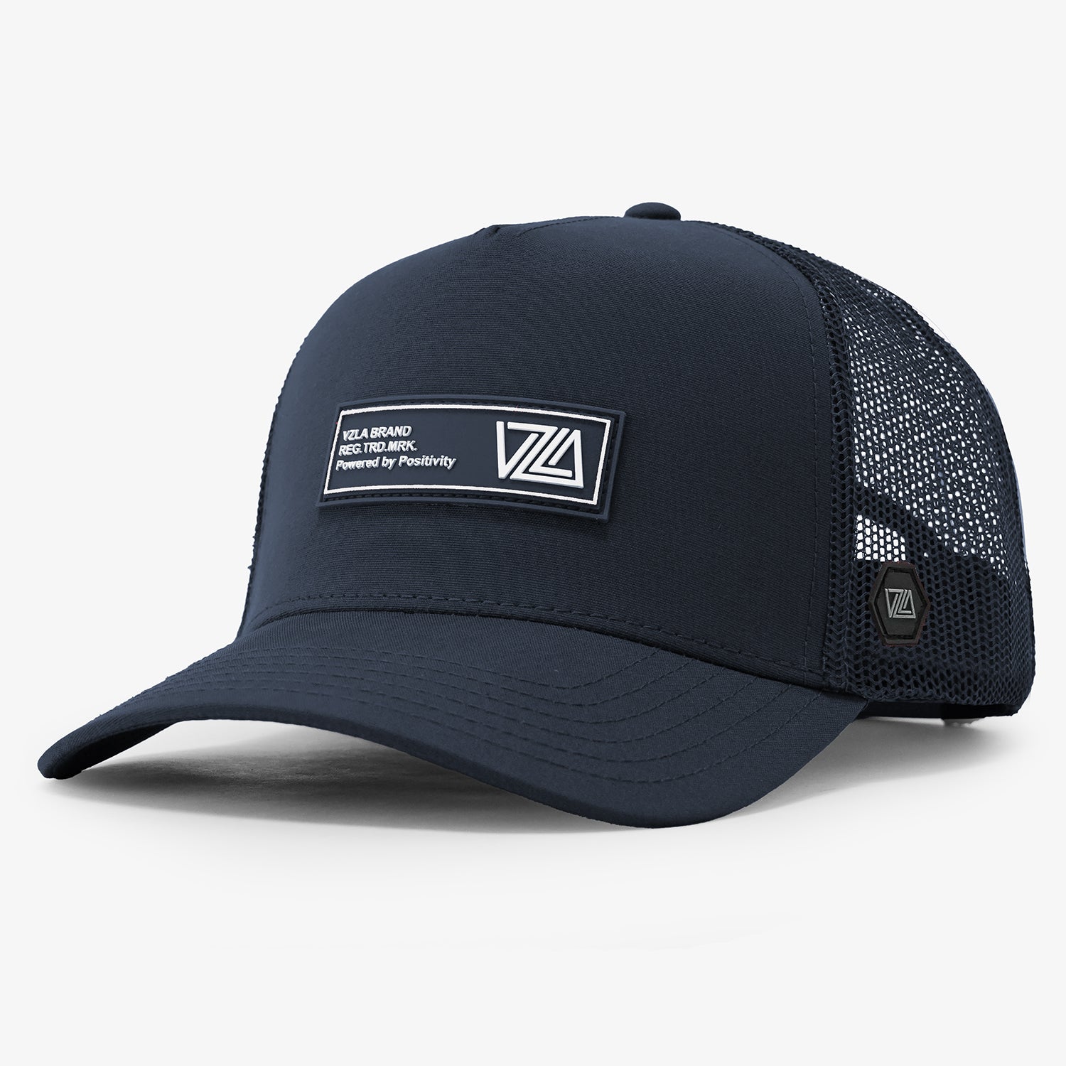 VZLA Atelier Canvas Trucker Hat - Navy