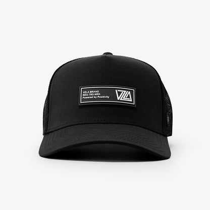 VZLA Atelier Canvas Trucker Hat - Black