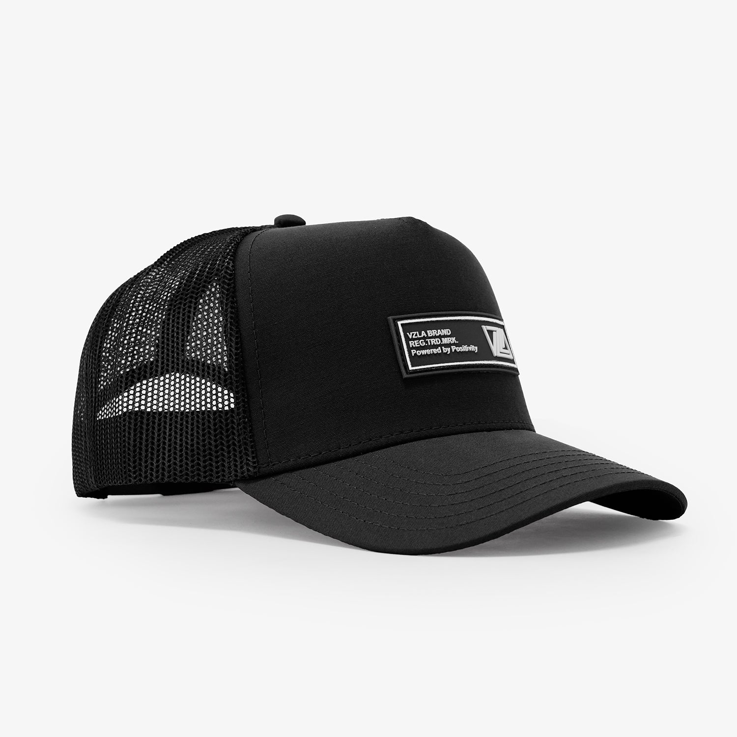 VZLA Atelier Canvas Trucker Hat - Black