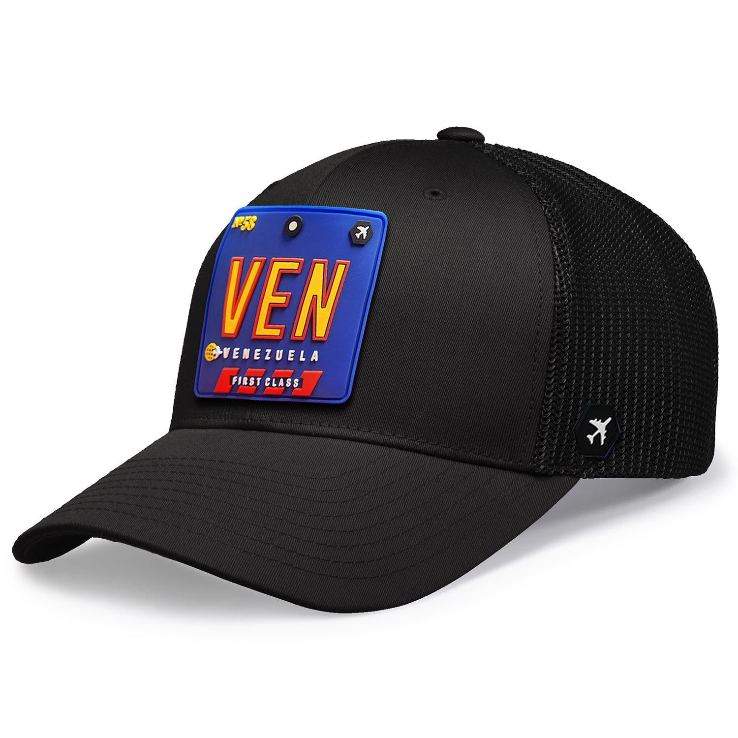VEN - Venezuela Trucker Hat Black/Tricolor
