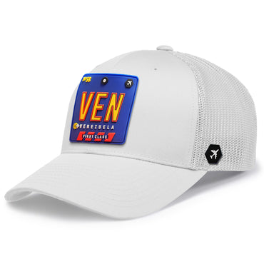 VEN - Venezuela Trucker Hat White/Tricolor