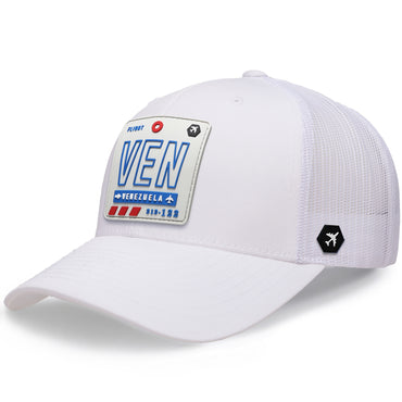 VEN - Venezuela Trucker Hat White/Snow