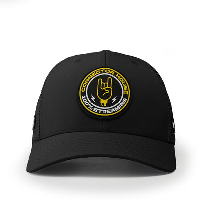 Connector House Trucker Hat Black
