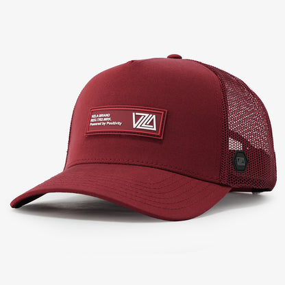VZLA Atelier Canvas Trucker Hat - Vinotinto