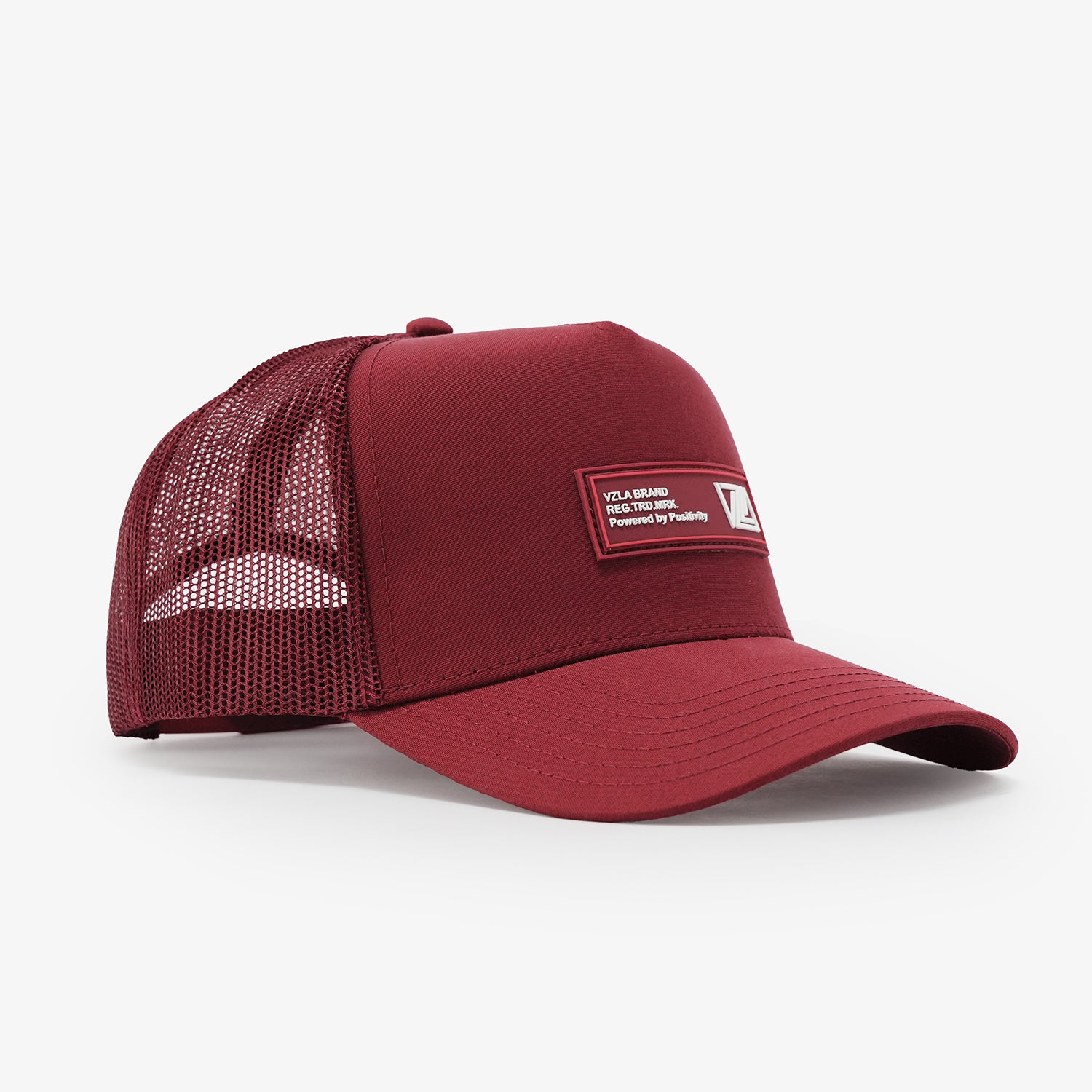 VZLA Atelier Canvas Trucker Hat - Vinotinto