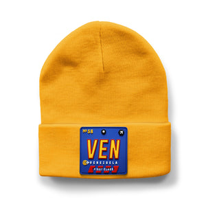 Open image in slideshow, VEN - Venezuela Tricolor Beanie
