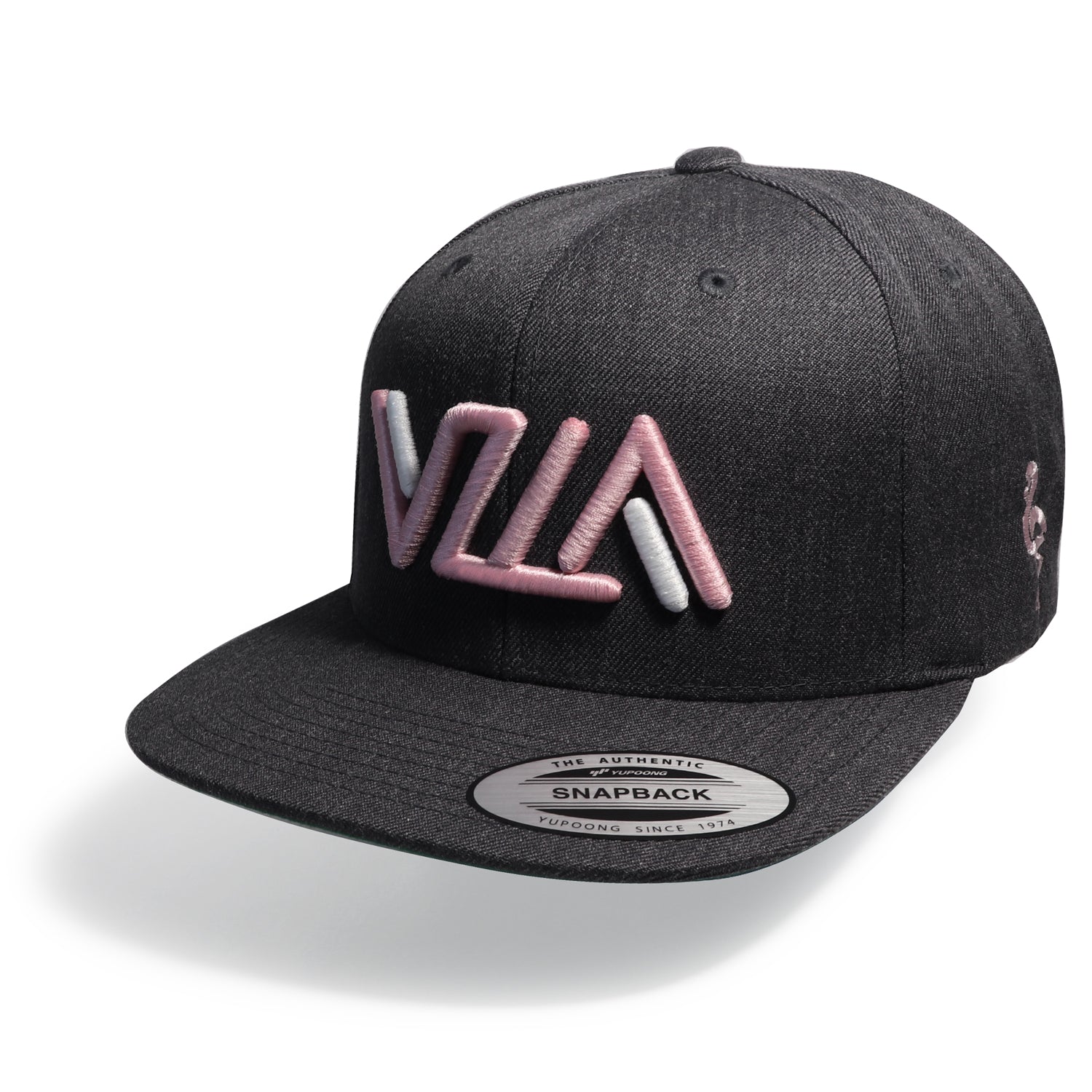 VZLA Flamingo - Dark Heather Flat Snapback Hat