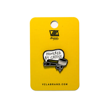 VZLA Powered by Coffee Pin