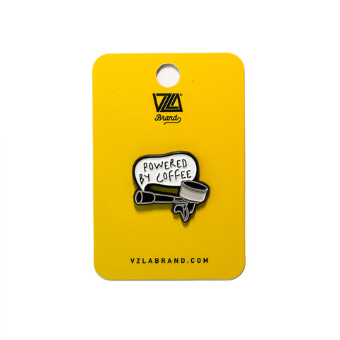 VZLA Powered by Coffee Pin