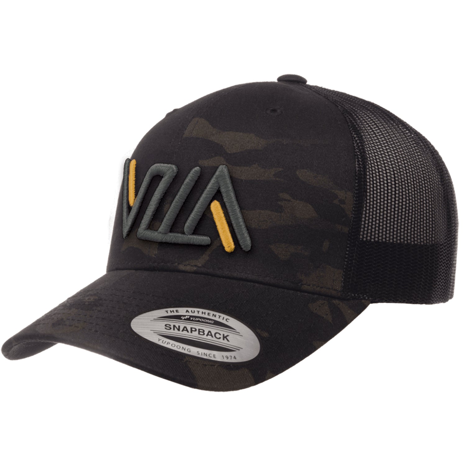 VZLA Dark Camo Trucker Hat