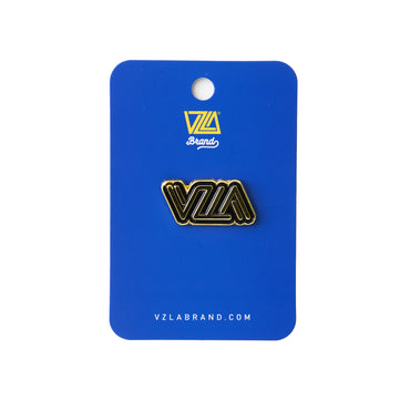 VZLA Golden Logo Pin