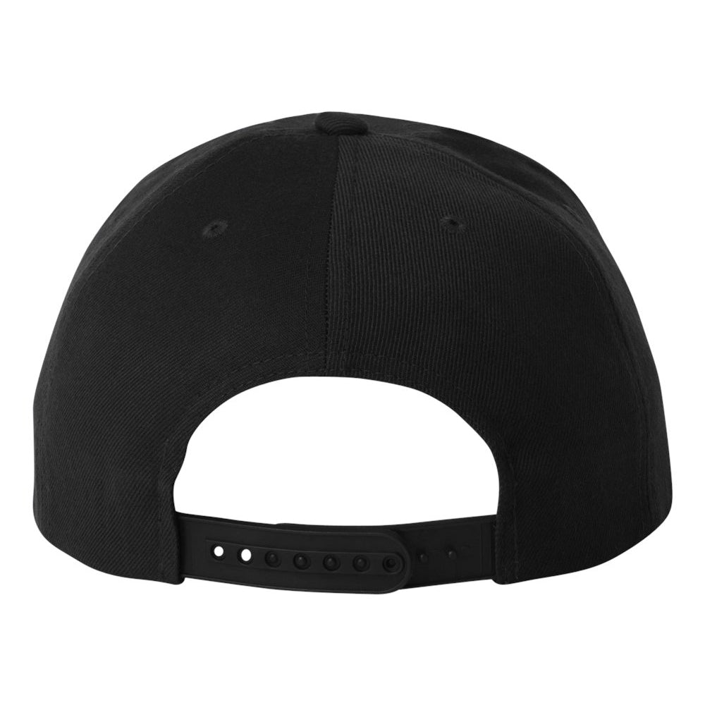 VZLA Flat Bill Snapback Hat (Black)